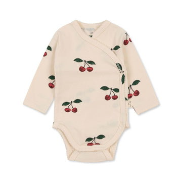 Newborn body met lange mouwen - Ma grande cerise - Konges Slojd